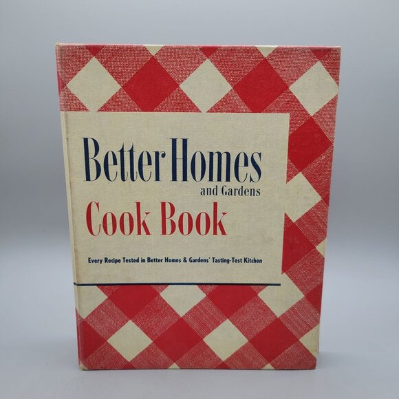 1950s Better Homes & Gardens Cook Book Ringed Binder With Binder Tabs - Picture 1 of 8